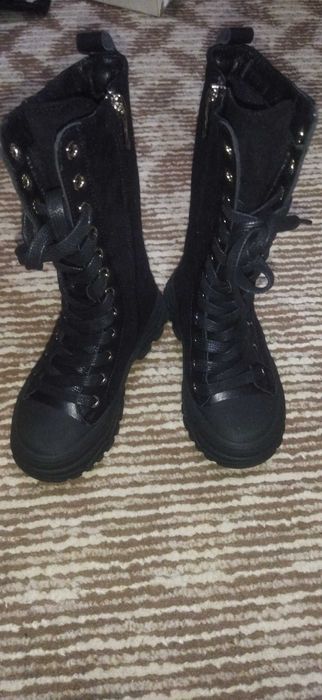 Сапоги замшевые для девочки