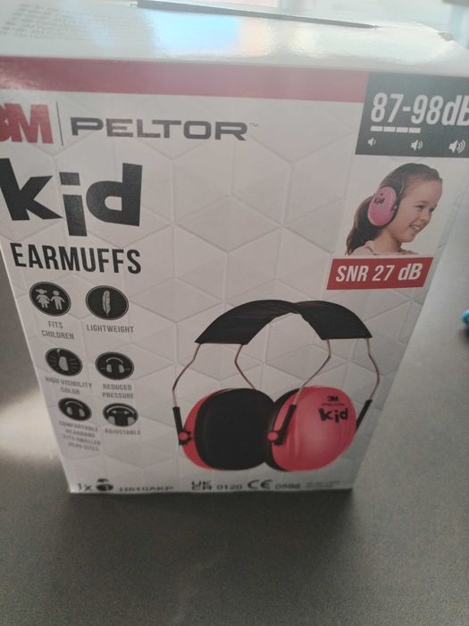 Детски антифони 3M PELTOR™, 27 dB, розови