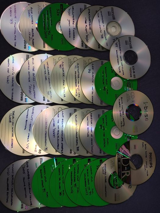 CD-R дискове с метъл !