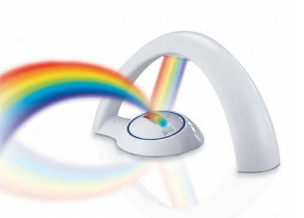 Детска Нощна LED Лампа с Проектор Дъга