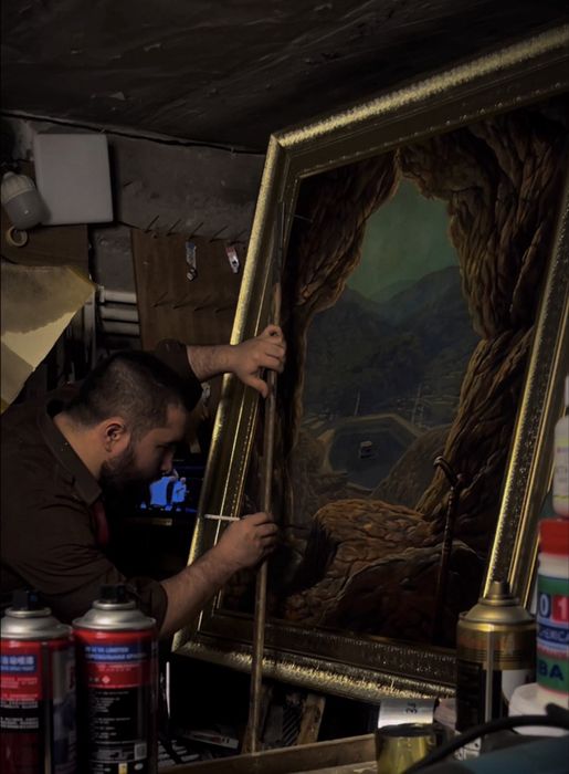 Хиро ғори Макка картина