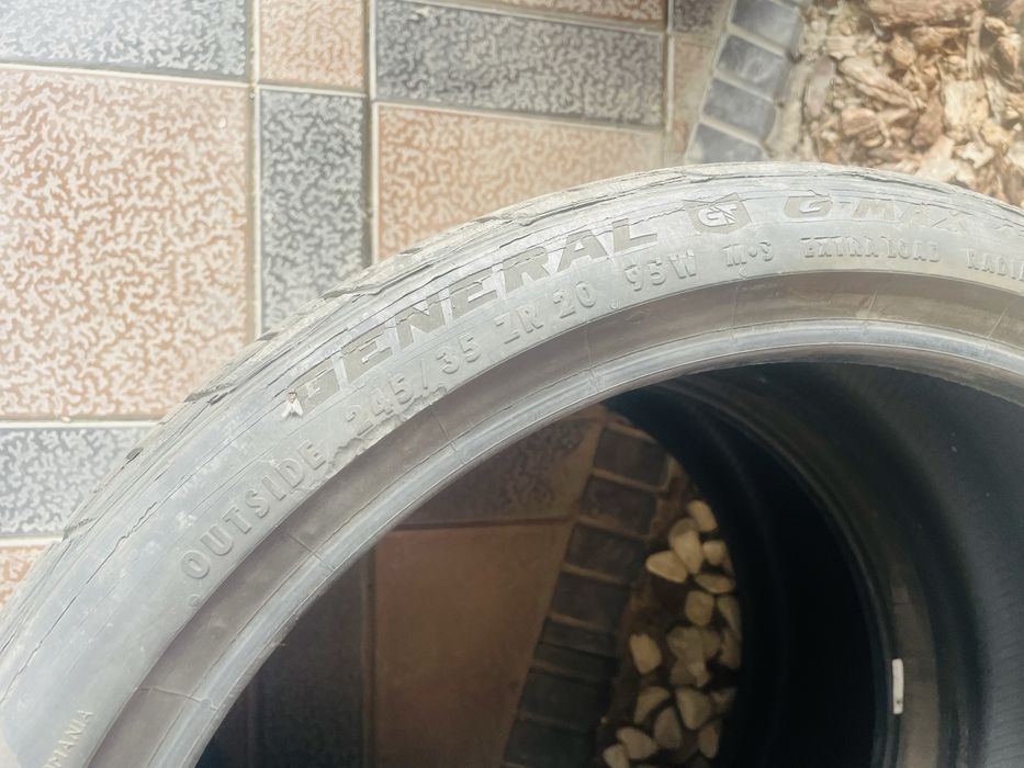 Летние покрышки разноразмерные