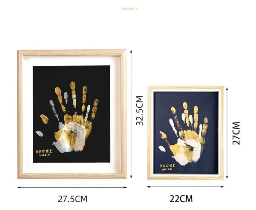 фоторамка с подсветкой и краской