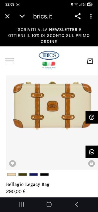 Geanta Bellagio Legacy Brics Milano