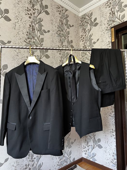 3ка костюм брюк+желетка сотилади