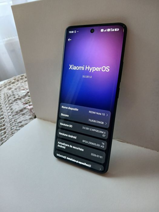 Vând REDMI Note 15