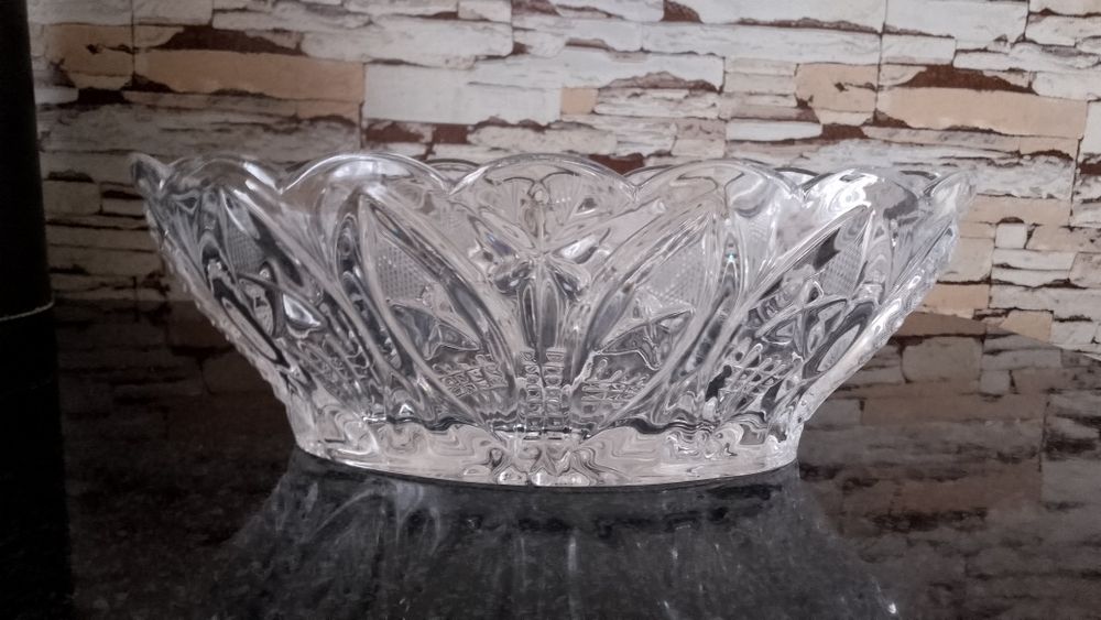 Хрустальная салатница/конфетница СССР.