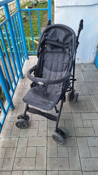 Детская Коляска Серая