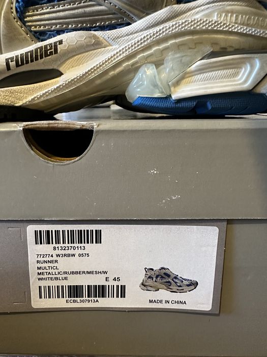 Balenciaga Runner Blue Grey
