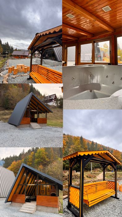 Cabană A Frame Apuseni, disponibilă de Crăciun