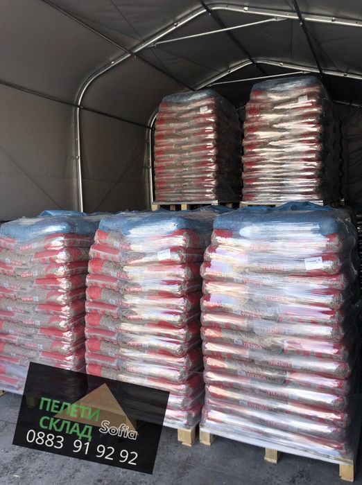 ПЕЛЕТИ "VIKINGO"  100% Бял бор ENPlus A1  качество за износ