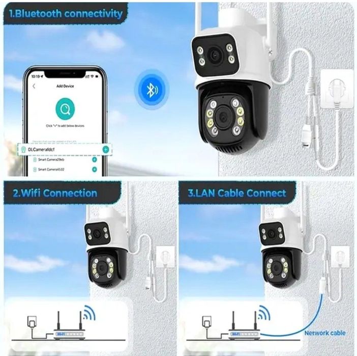 simsiz Kuzatuv kameralari  wifi