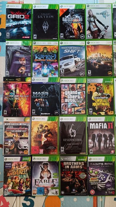 Xbox 360 лицензионные игры/диски