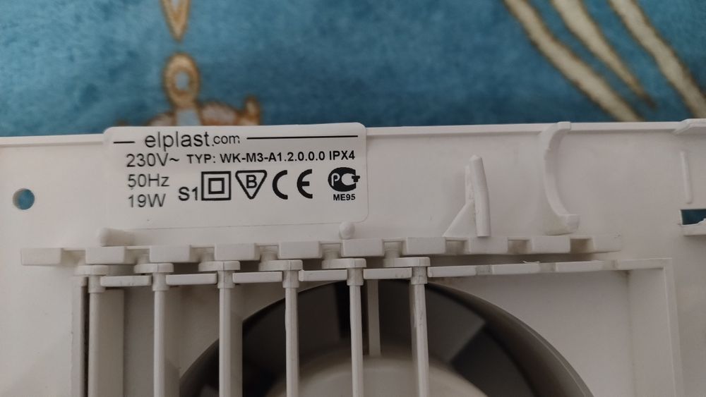 Ventilator baie / bucatarie Elplast