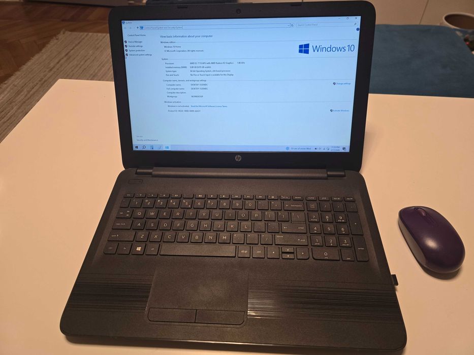 Laptop HP 15.6'' 255 G5 AMD E2-7110