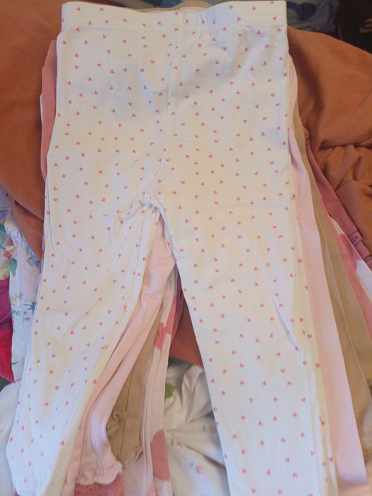 pantaloni bebe/set colanti  bebe /set  pantaloni colanți noi 86 cm