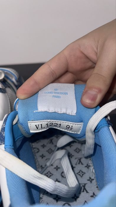 Louis Vuitton LV Trainer Monogram Denim – Marimea 43 | Stare excelenta