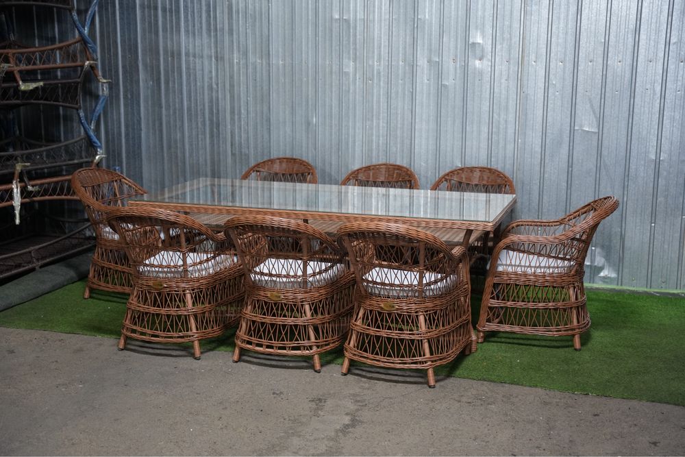 Ротанговая мебель для сада, бани, кафе и зоны отдыха