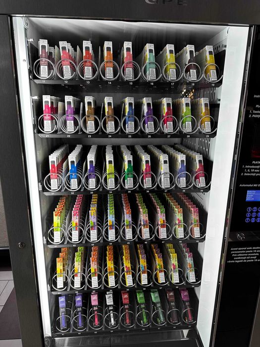 Tonomat Vending GPE 50 (6 tăvi x 9 coloane) –  complet echipat