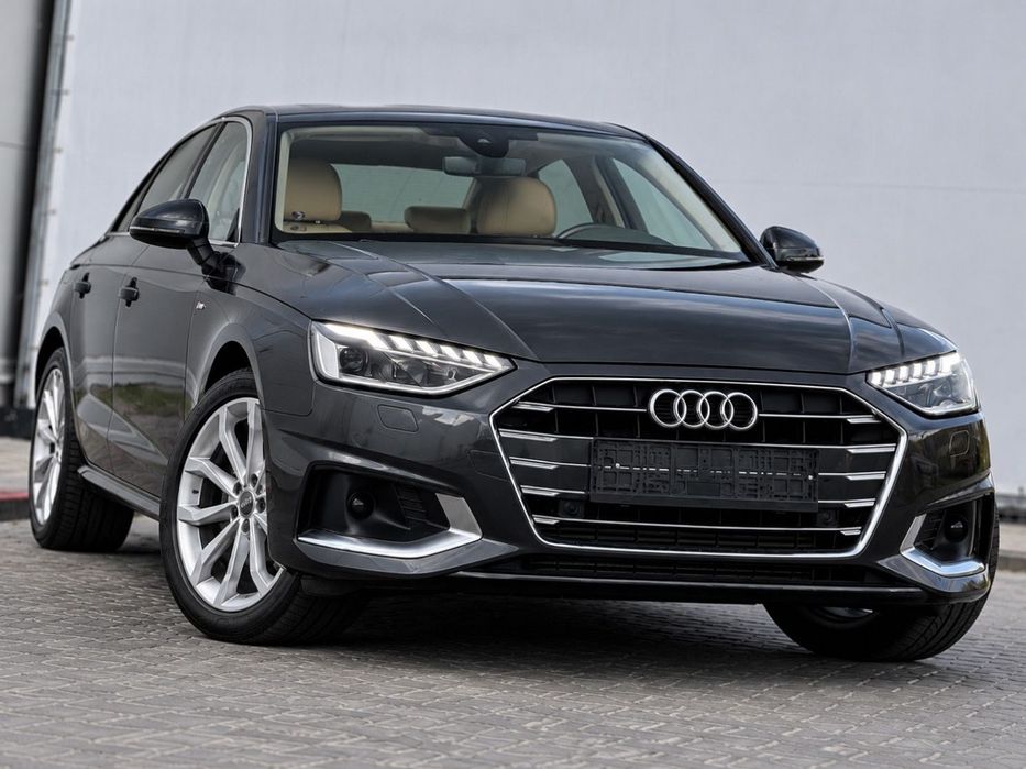 Audi A4 Limuzina 2021~Benzina~Automat~S Line~Noul Model~Matrix~Virtual~Piele Crem~TOP