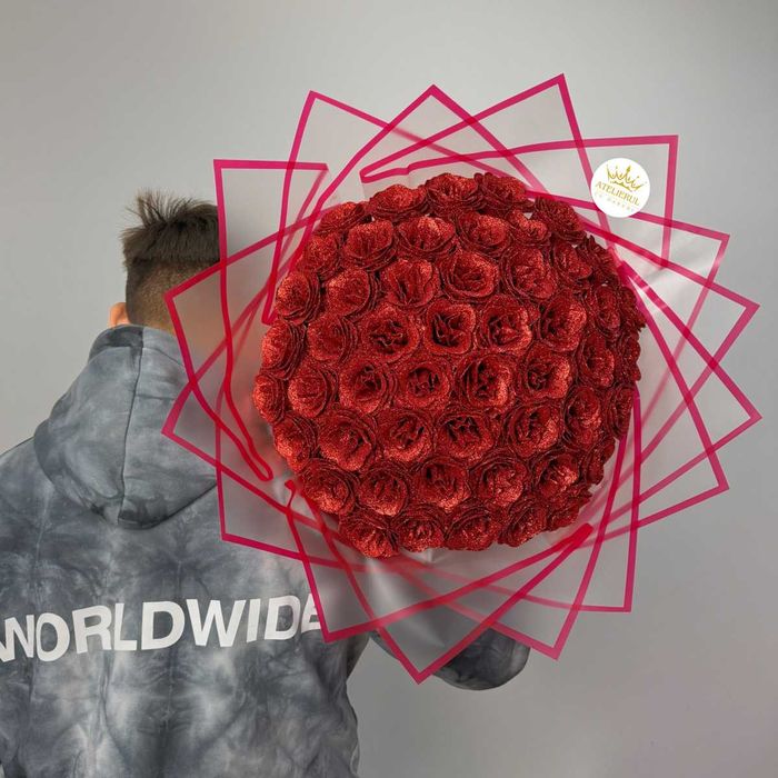 Buchete Trandafiri Sapun / Sclipici , Stitch | Livrare oriunde