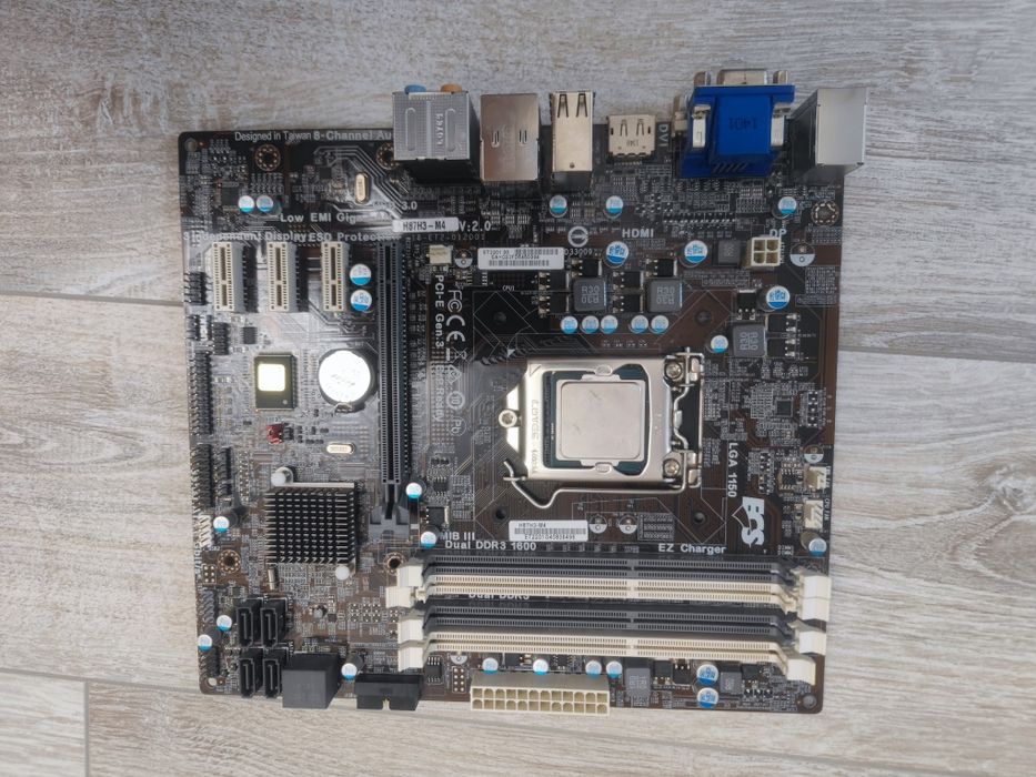Материнская плата 1150 h87 Процессор ОЗУ до32гбдоставка БТС почтой BTS