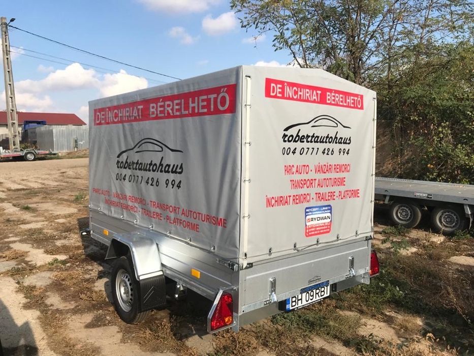 Inchiriez remorca moto, atv, quad.model 2024 nou!