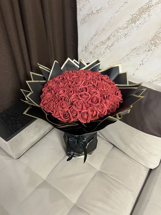 Букет от вечни рози