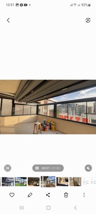 Pergole Terase Retractabile -Bioclimatice