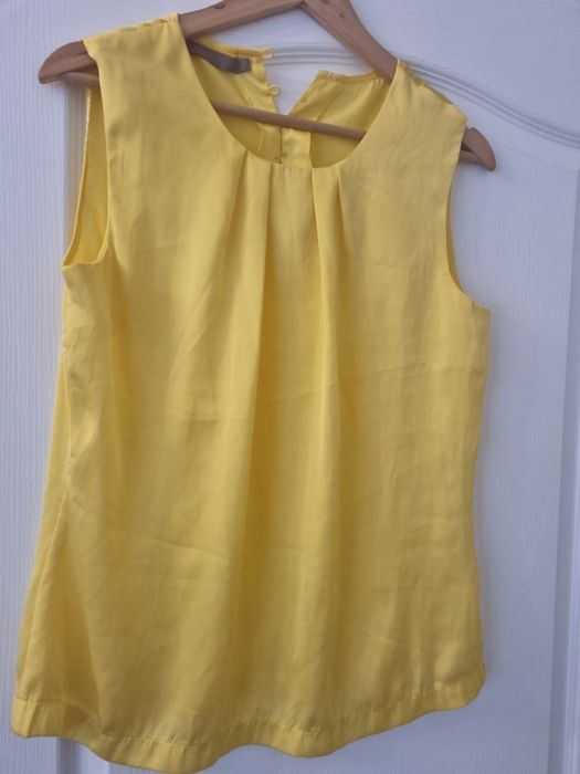 Maieu galben satin L vara