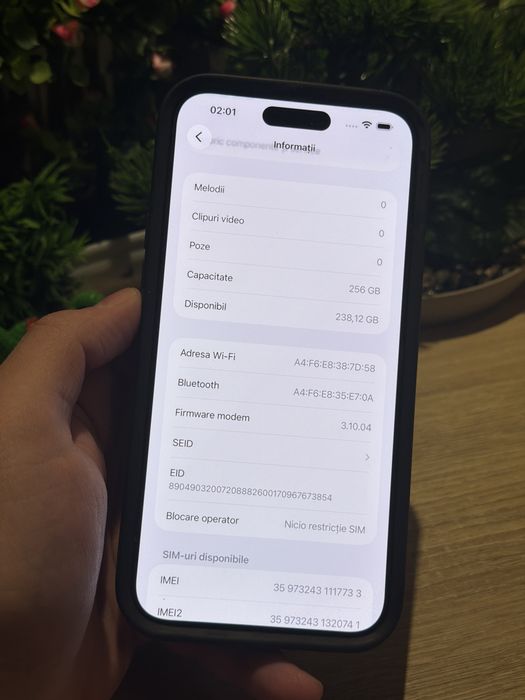 Iphone 15 Pro Max  ‼️Garantie‼️Bat 91%‼️