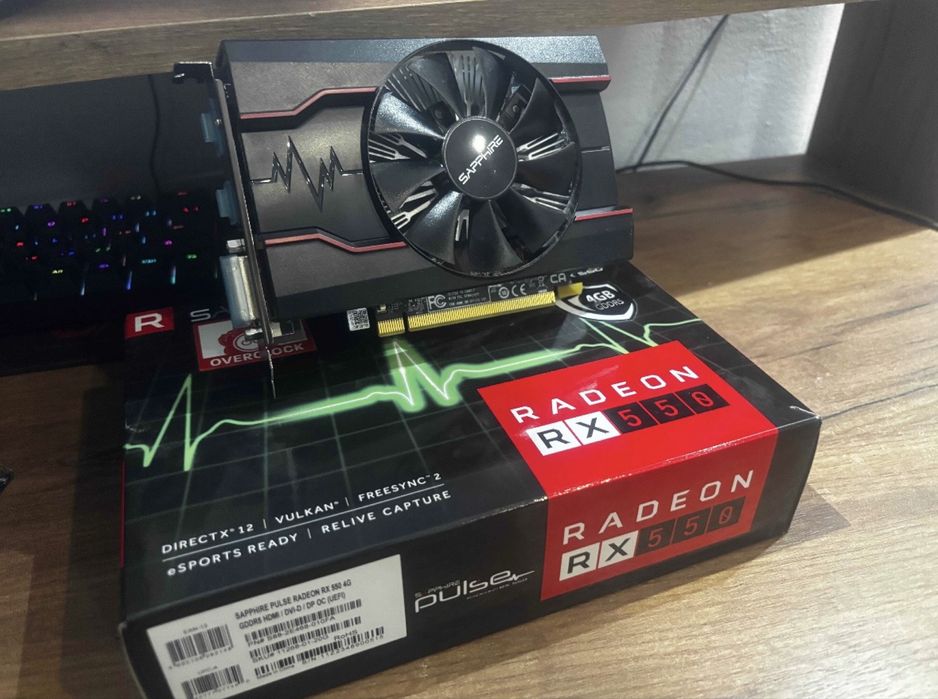 Placa Video RX 550