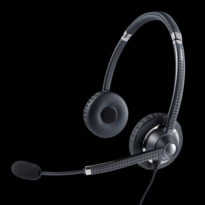 casti cu fir si microfon Jabra UC voice 750 model HSC012 husa inclusa posibilitate livrare gratuita Bucuresti