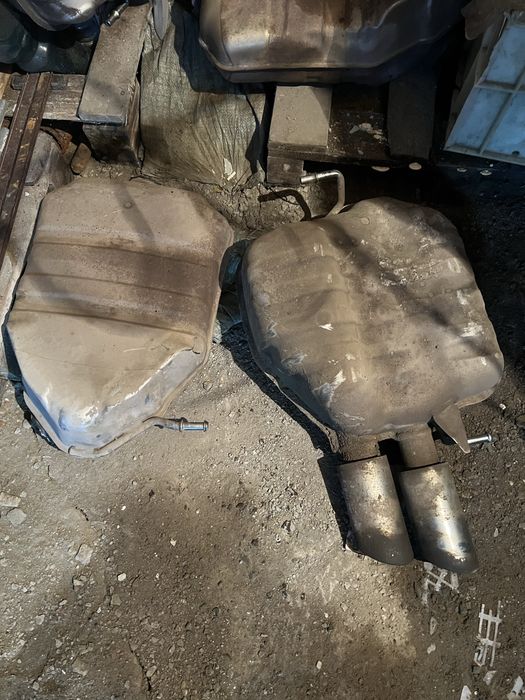 Глушители Ауди 2шт