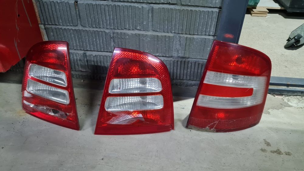 Задние фонари skoda