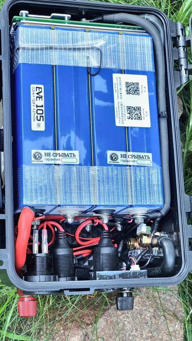 LifePowerBank. Тяговый аккумулятор 12V, 105Ah LiFeР04. Повер банк