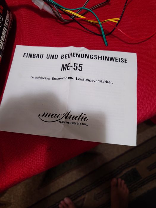 Jucărie nouă Mac audio ME55