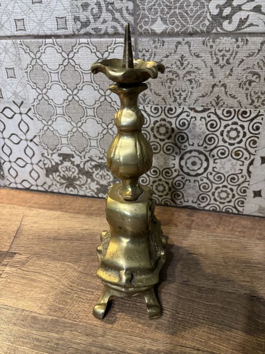 Свещник месинг/бронз