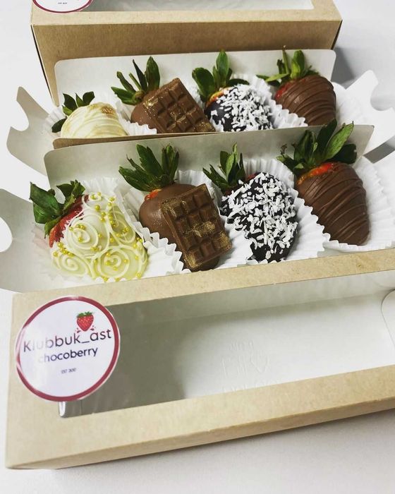 Клубника в Шоколаде / клубника / букеты