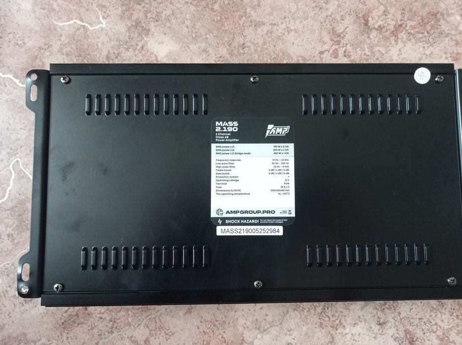 Продам усилитель amp 2.190