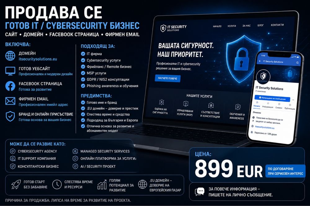 IT Security бизнес Киберсигурност