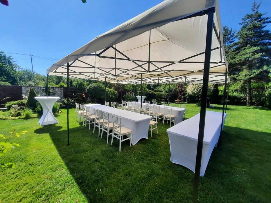 Шатри,маси и кетъринг оборудване под наем!