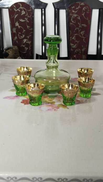 Графин комплект антикварный