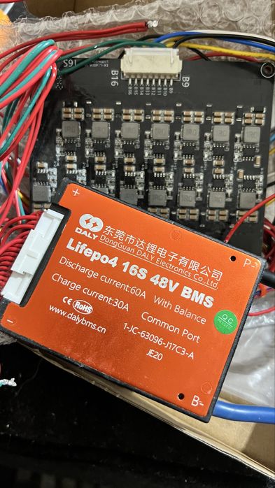 бмс для lifopo4 / 16S /48V  bms