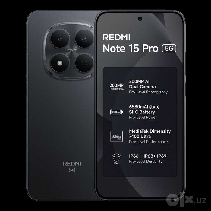 Redmi 15 Pro 5G 8/256Gb NEW Global version