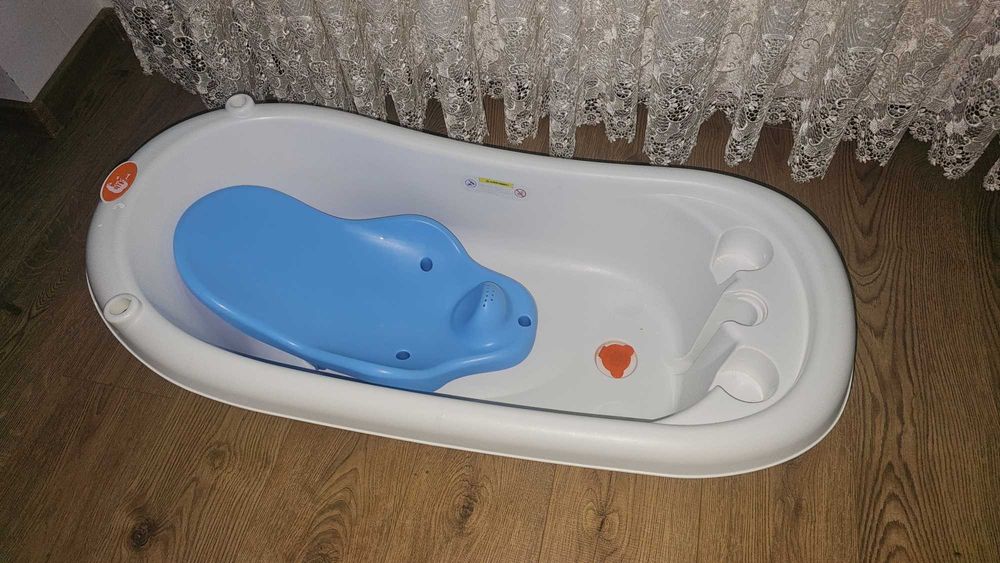 Cada bebe cu suport plus cantar bebelusi si aspirator nazal