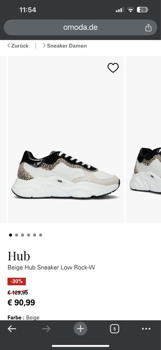 Pantofi dama casual din piele HUB