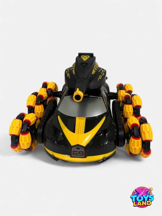 Радиоуправляемый танк с пульта и браслета