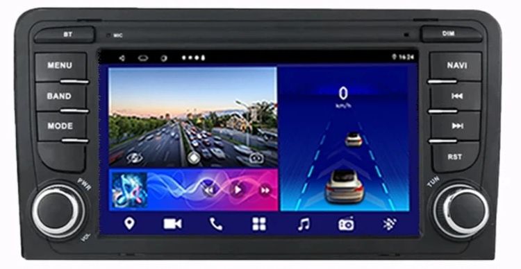 Промо! Audi A3 8P 8-ядрена Навигация( Мултимедия) Android 14