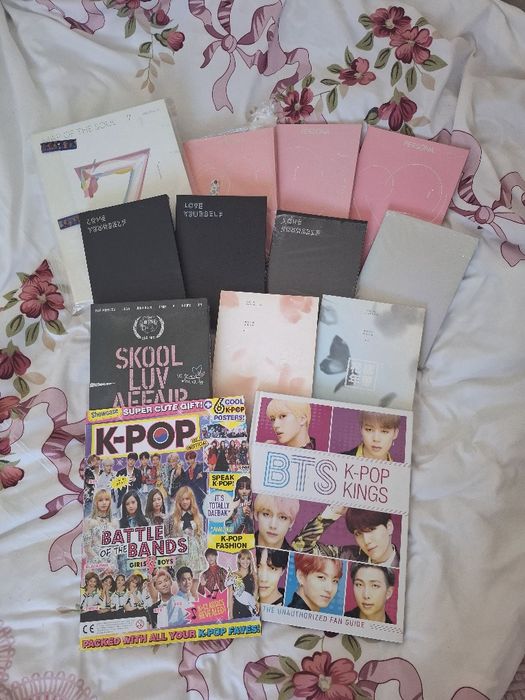 Bts colecție/albume/photocards/stikere